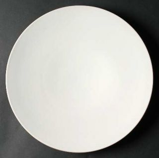 Sasaki China Colorstone White (Matte,No Texture) 12 Chop Plate/Round Platter, F