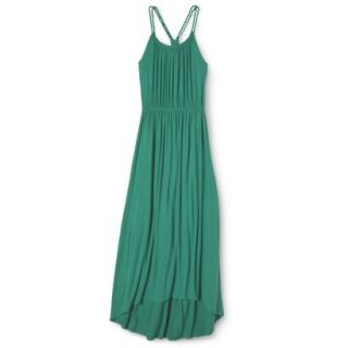 Merona Womens Knit Braided Strap Maxi Dress   Acacia Leaf   XL