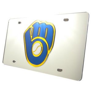 Milwaukee Brewers Rico Industries Acrylic Laser Tag