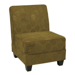 Office Star Ave Six Milan Accent Chair MIL51N B3 Color Green