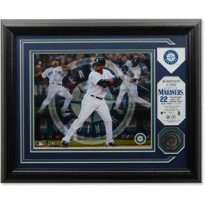 Seattle Mariners Robinson Cano Highland Mint Photo Mint Coin Bronze