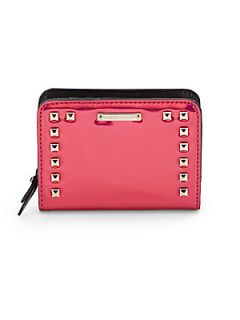Frannie Studded Wallet   Pink