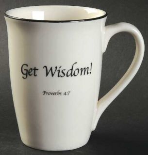 Feed on the Word Wisdom Collection Mug, Fine China Dinnerware   Bible Scripture