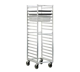 New Age Mobile Full Height Box Pan Combination Rack Open Sides & (17)18x26 Pan Capacity