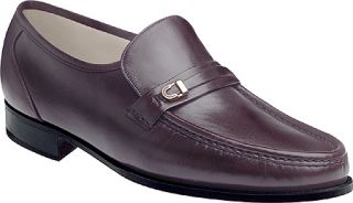 Mens Florsheim Como Ornament   Mahogany Moc Toe Shoes