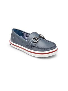 Cole Haan Boys Leather Boat Shoes