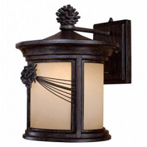 The Great Outdoors TGO 9153 A357 PL Abbey Lane 1 Light Wall Mount