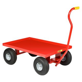 Little Giant Steel Wagon Cart Multicolor   LDW2436 8S, 8 x 2.5 in.