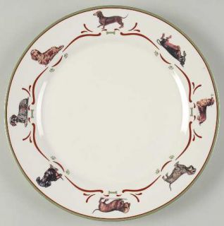 Danbury Mint Dachshund Dinner Plate, Fine China Dinnerware   Multimotif Dogs, Bo