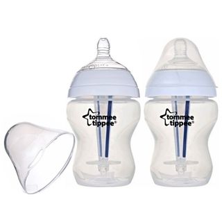 Tommee Tippee Closer To Nature Sensitive Tummy 9 ounce Feeding Bottles (pack Of 2)