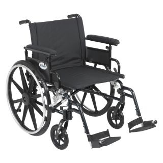 Viper Plus Gt Wheelchair With Flip back Adjustable Arms With Various Front Riggings