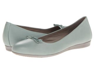 ECCO Touch 15 Bow Ballerina Womens Shoes (Green)