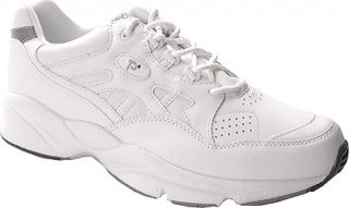 Mens Propet Stability Walker   White Walking Shoes