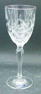 Waterford Chelsea (Gold Trim) Wine Glass   Marquis Collection, Cut, Gold Trim