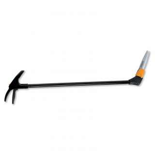 Fiskars Long handled Swivel Grass Shears (Black, orangeStyle SwivelSafety YesDurability Assembly Not requiredHandle PlasticRust  proof YesAdjustable NoCase NonePackage Contents One (1) pair of swivel grass shearsUses TrimmingInstructions Includ