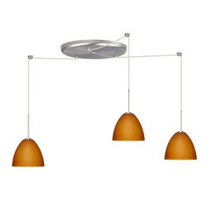 Besa Lighting BEL 3BW 757280 SN Sasha II Pendant