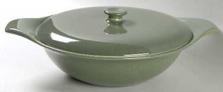 Steubenville American Modern Cedar Green Round Covered Vegetable, Fine China Din