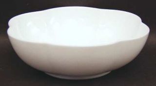 Ceralene Marly 6 Melon Bowl, Fine China Dinnerware   Empire Shape, White, No Tr