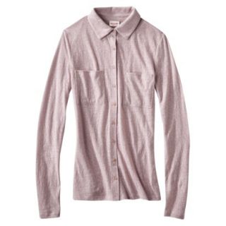 Mossimo Supply Co. Juniors Knit Equipment Shirt   Pink M(7 9)