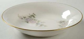 Noritake Ivanhoe Coupe Soup Bowl, Fine China Dinnerware   Pink & White  Flowers