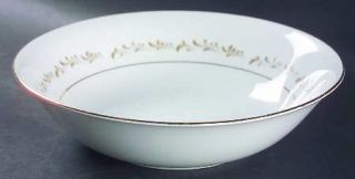 Royal M Mita Chantilly 9 Round Vegetable Bowl, Fine China Dinnerware   Brown Sc