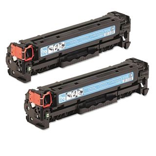 Hp Cc531a (hp 304a) Compatible Cyan Toner Cartridge (pack Of 2) (CyanPrint yield 2,800 pages at 5 percent coverageModel NL 2x HP CC531A CyanPack of Two (2) cartridgesNon refillableWe cannot accept returns on this product. )
