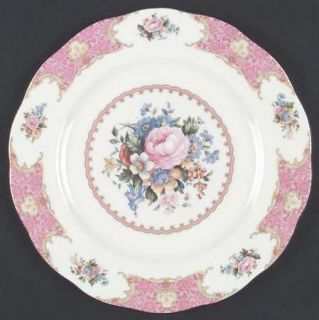 Royal Albert Lady Carlyle Dinner Plate, Fine China Dinnerware   Hampton Shape, P