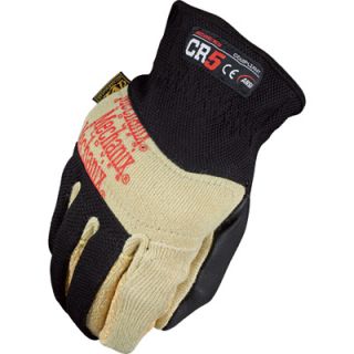 Mechanix Wear Armorcore CR+5 Utility Glove   Black/Tan, XL, Model# CFF 505