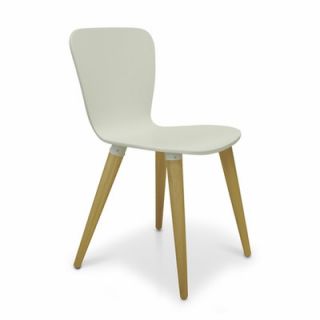 Aeon Furniture Contemporary Nina Side Chair CA9241 White/Natural