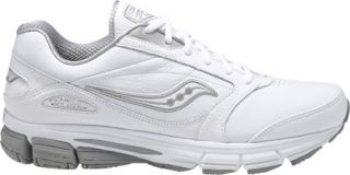 Womens Saucony ProGrid Echelon LE2   White Lace Up Shoes