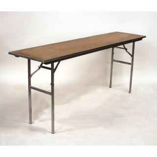 Maywood Furniture Standard Series Plywood  Rectangle Folding Banquet Table KD