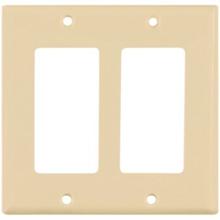Cooper 5152V Electrical Wall Plate, Decorator, 1Gang White
