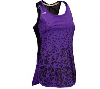 Womens New Balance Impact Tunic Tank WRT4108   Amethyst Athletic Apparel