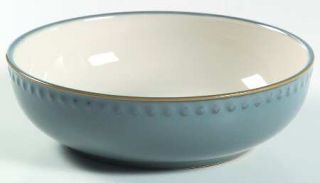 Dansk Reactic Slate (Gray) 7 Individual Pasta Bowl, Fine China Dinnerware   Emb