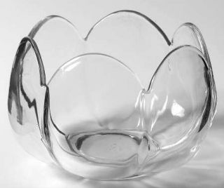 Heisey Tulip Clear (Line #1575) 6 Lily Bowl   Line #1575, Floral, Clear