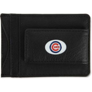 Chicago Cubs Leather Magnetic Money Clip