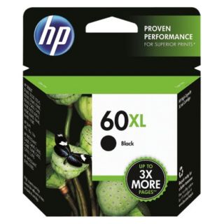HP 60XL Printer Ink Cartridge   Black (CC641WN#140)