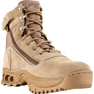 Ridge 7in. Desert Storm Zipper Boot   Sand, Size 7W, Model# 3003Z