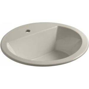 Kohler K 2714 1 G9 Bryant Bryant® Round Drop In Bathroom Sink with Single Faucet
