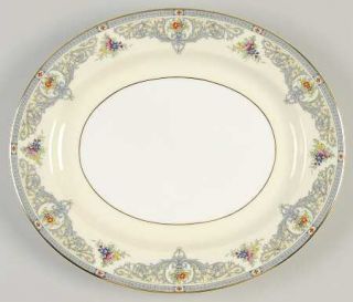 Royal Worcester Duchess, The 11 Oval Serving Platter, Fine China Dinnerware   E