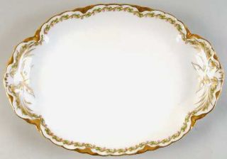 Haviland Clover Leaf 11 Oval Serving Platter, Fine China Dinnerware   H&Co,Schl
