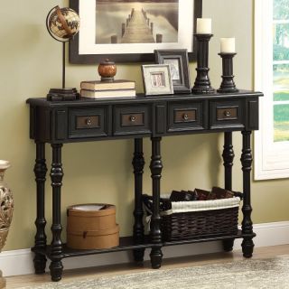 Monarch I 388 48 in. Veneer Traditional Console Table   I 3885