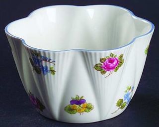 Shelley Rose, Pansy, Forget Me Not/She #13424 Mini Open Sugar Bowl, Fine China D