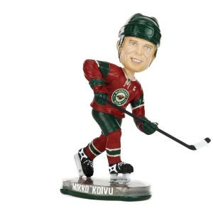Minnesota Wild Mikko Koivu Forever Collectibles Action Pose Bobble NHL