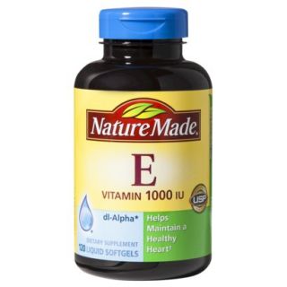 Nature Made Vitamin E Softgels   120 Count