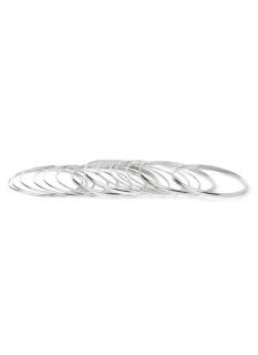 Catherines Womens Moon Spell Textured Bangle Set