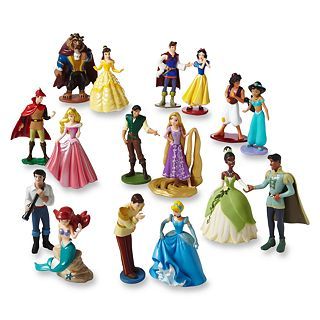 Disney Princess Deluxe 16 pc. Figure Set, Multi, Girls