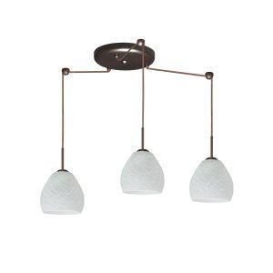 Besa Lighting BEL 3BC 412260 BR Bolla Pendant