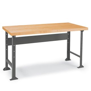 Pollard 10,000 Lb. Capacity Industrial Workbenches   60Wx30Dx32H   Maple