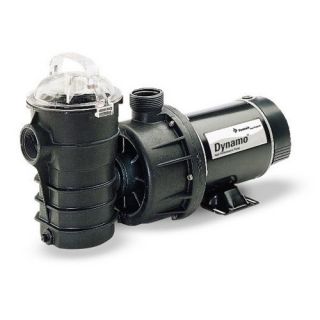 Pentair 340290 Dynamo 115/230V Single Speed AboveGround Pool Pump, 1.5 HP With Standard Cord, Base amp; On/Off Switch